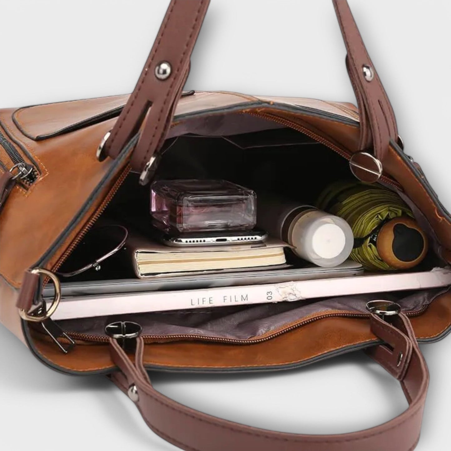 Serenya - Bolso de piel elegante