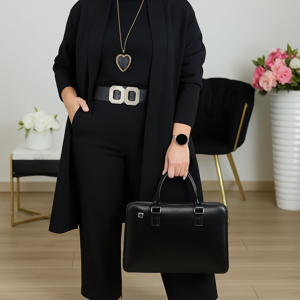 Lucía – Conjunto elegante de 3 piezas para un look moderno y refinado