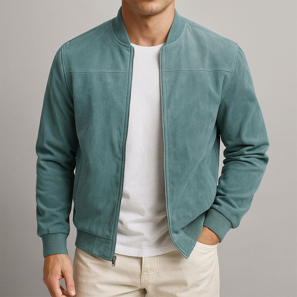 ALEJANDRO | Chaqueta de ante auténtico — Elegancia que perdura
