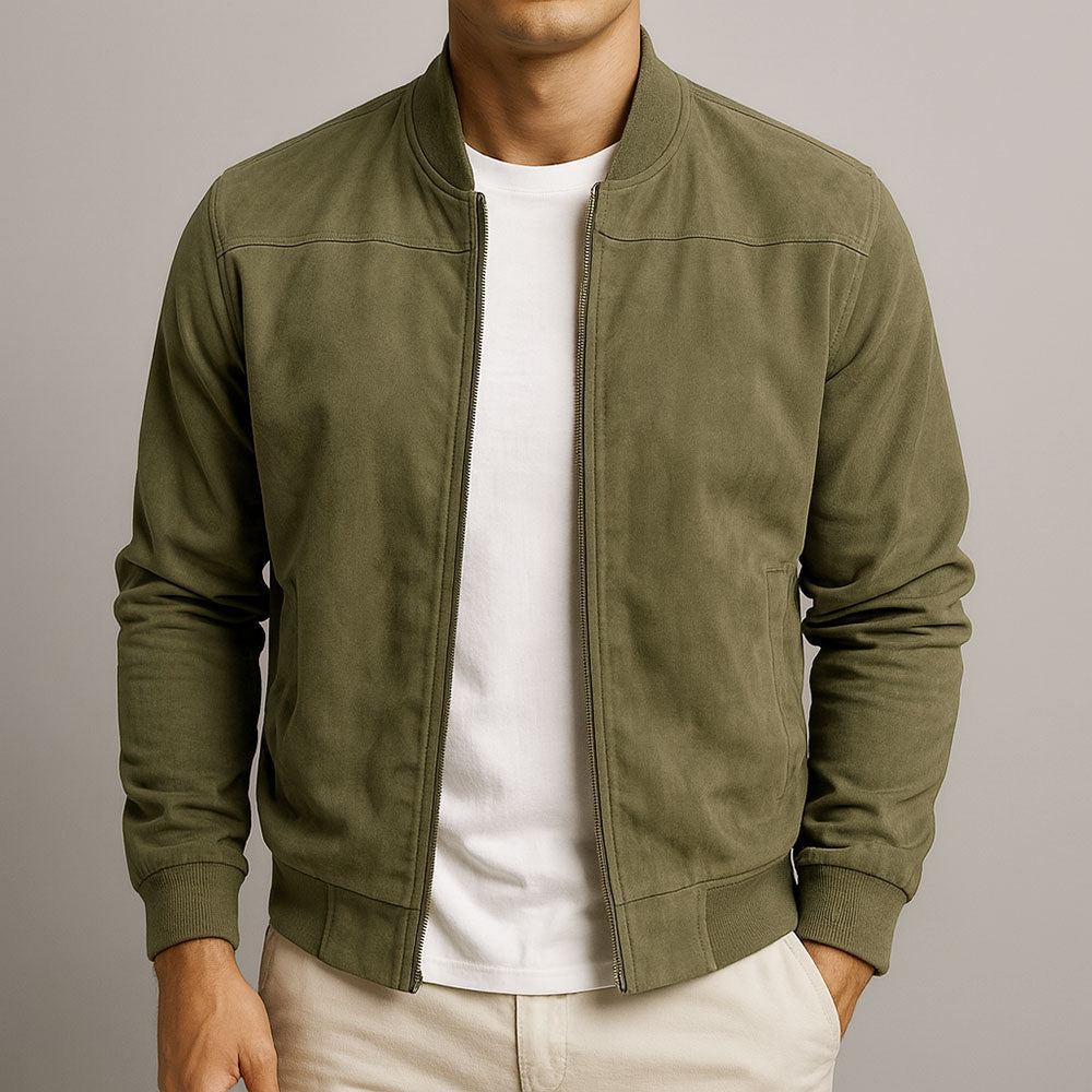ALEJANDRO | Chaqueta de ante auténtico — Elegancia que perdura