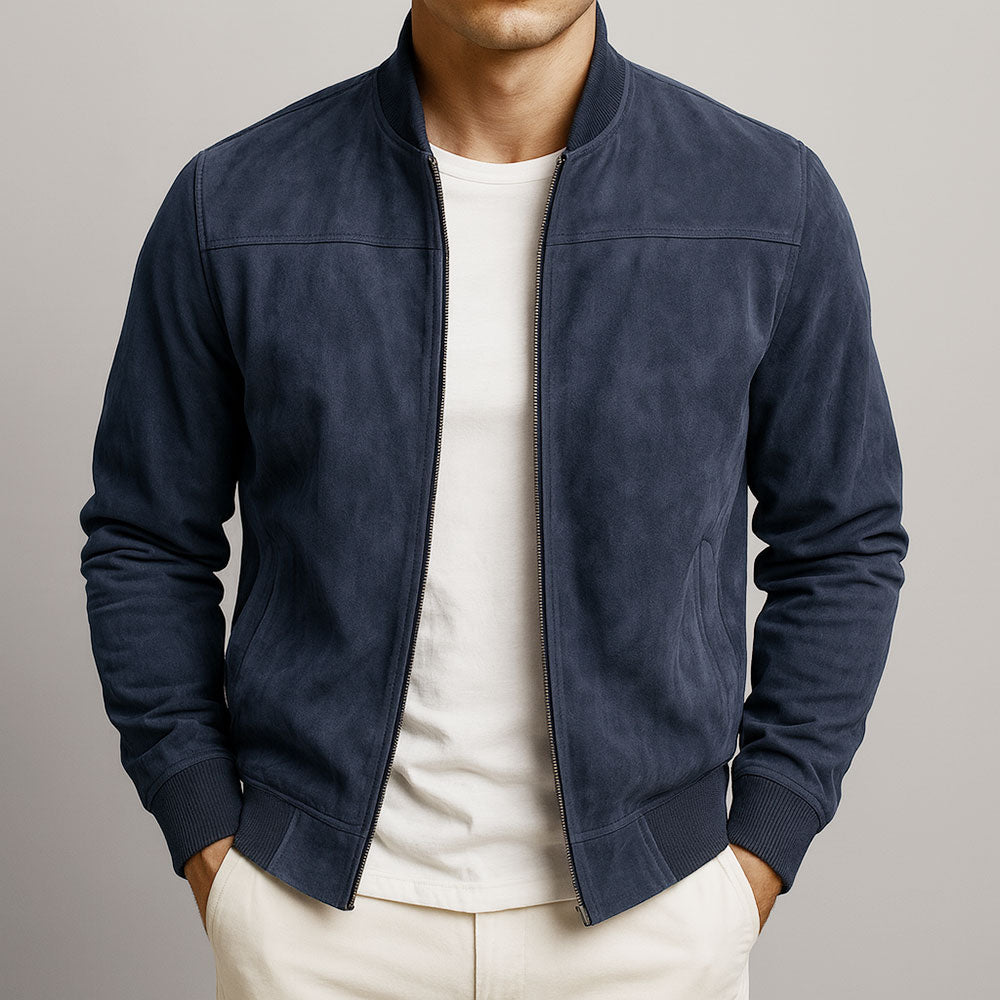 ALEJANDRO | Chaqueta de ante auténtico — Elegancia que perdura