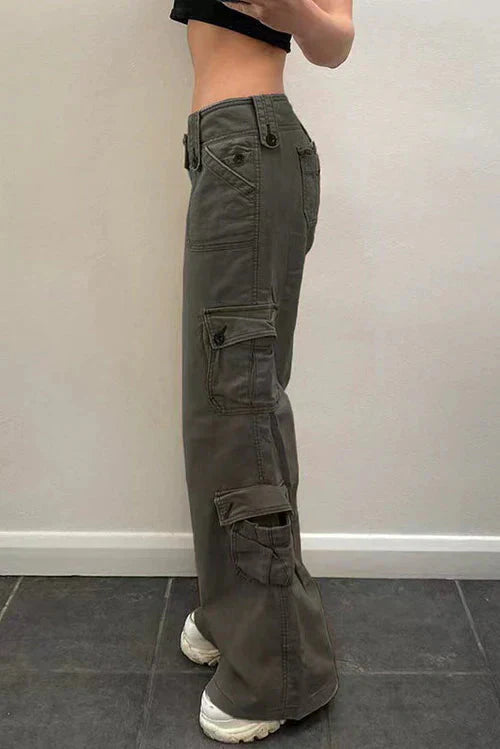 Elena – Pantalón vaquero estilo retro con bolsillos