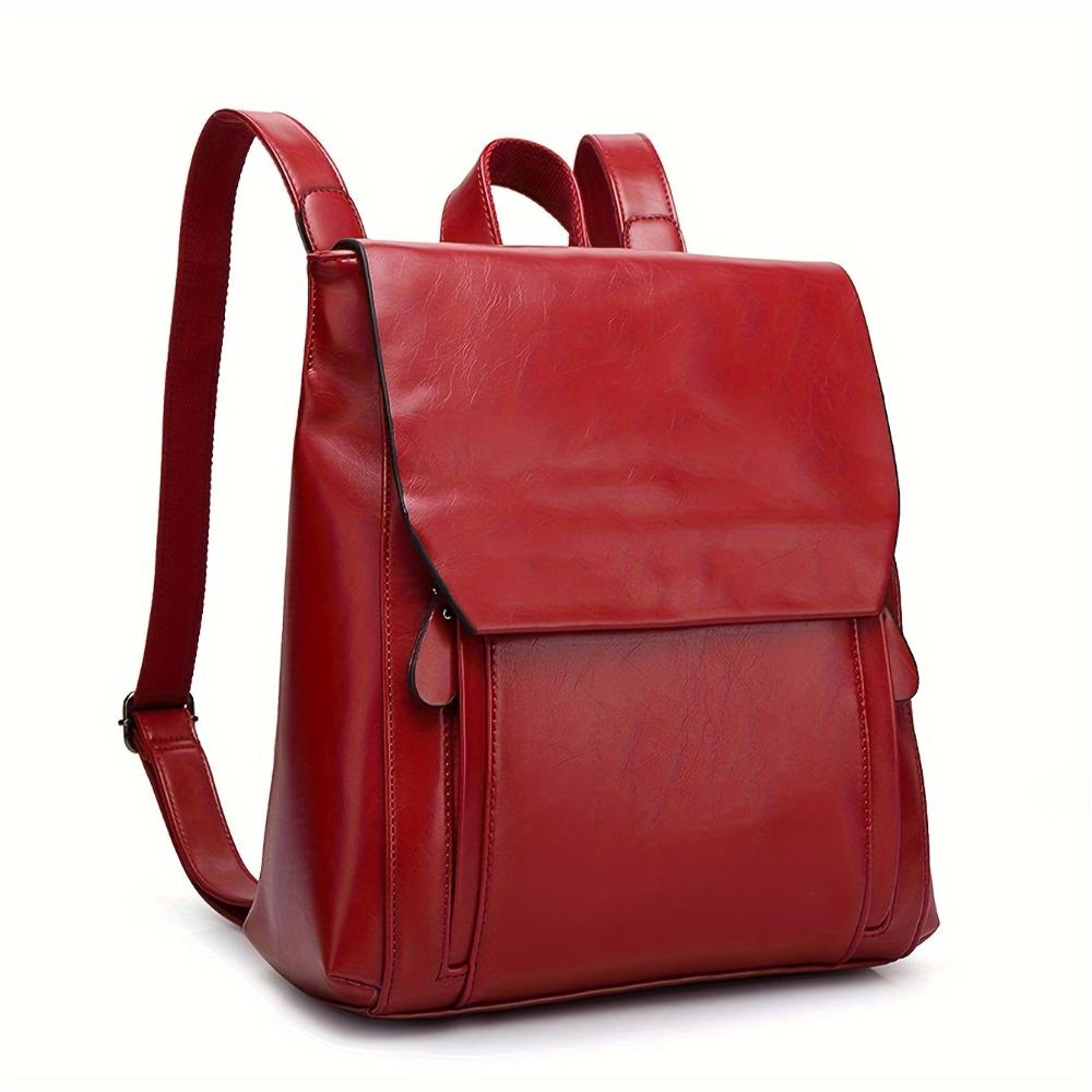 Hannelore – Mochila Vintage con Diseño Acolchado y Asa de Mano