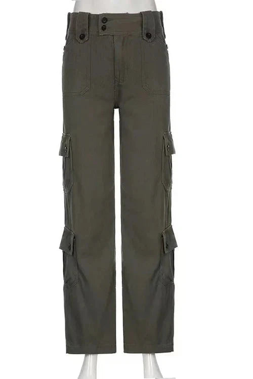 Elena – Pantalón vaquero estilo retro con bolsillos