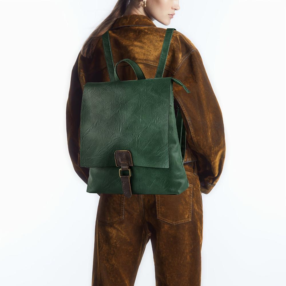 "Ermelinde – Mochila Retro Multifuncional" can be rewritten as "Ermelinde – Mochila Vintage Versátil".