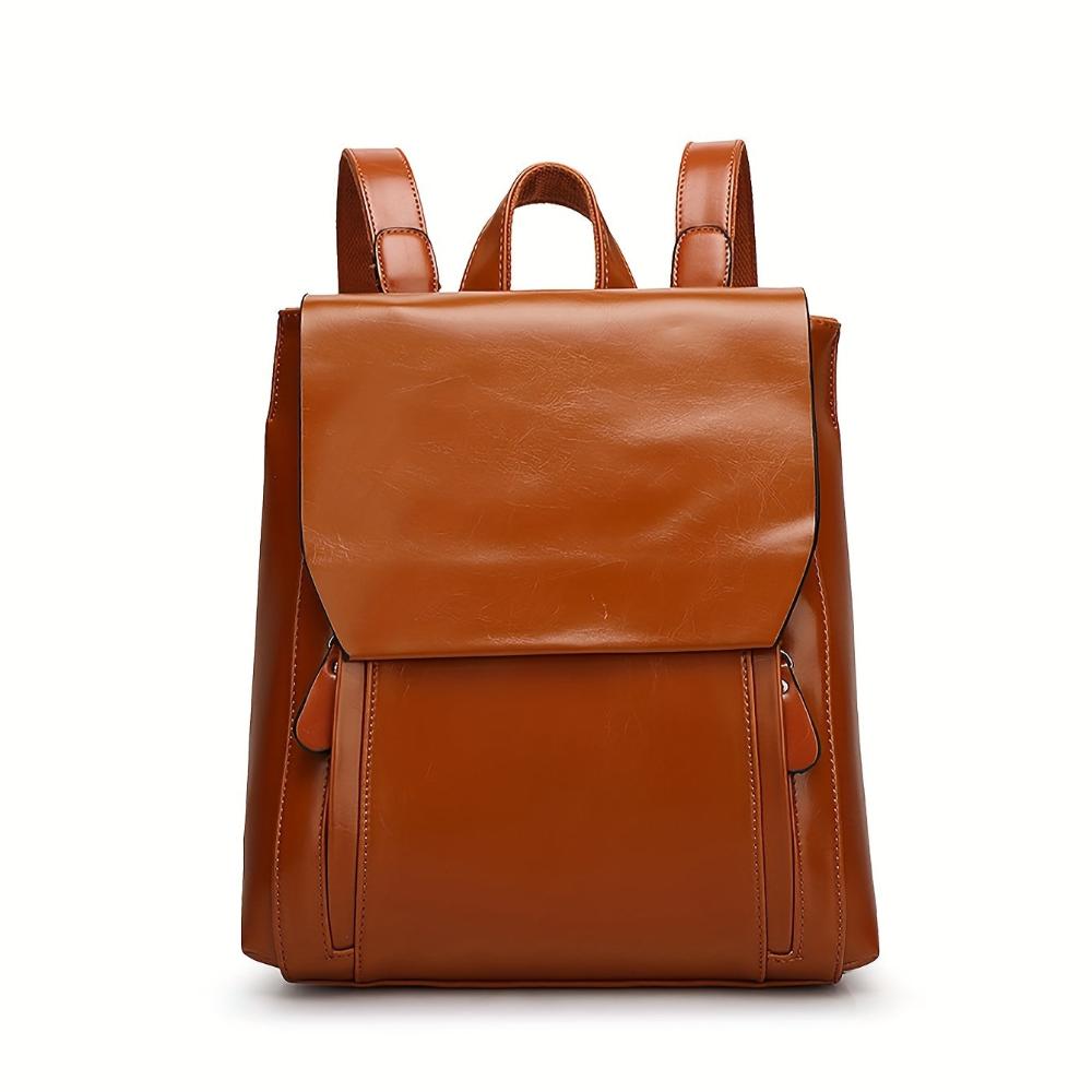 Hannelore – Mochila Vintage con Diseño Acolchado y Asa de Mano