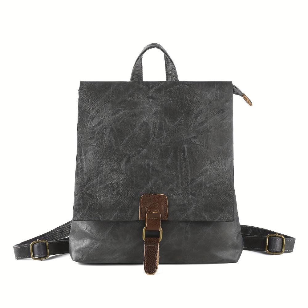 "Ermelinde – Mochila Retro Multifuncional" can be rewritten as "Ermelinde – Mochila Vintage Versátil".