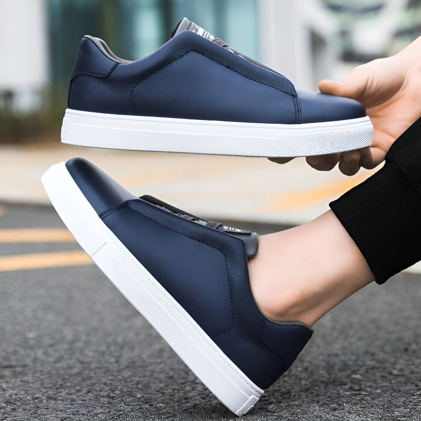 Bernardo | Zapatillas Chic de Estilo Minimalista