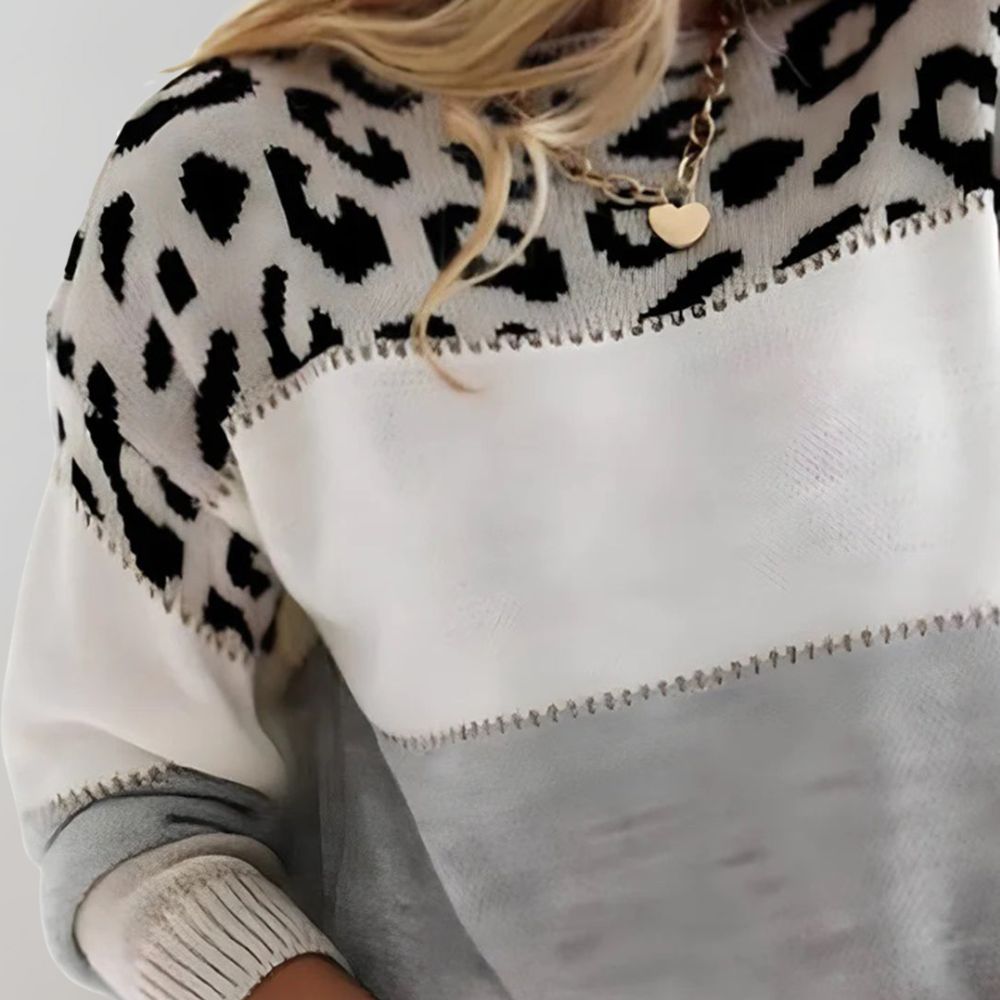 🐆 Carmen | Jersey Léopard Élégance