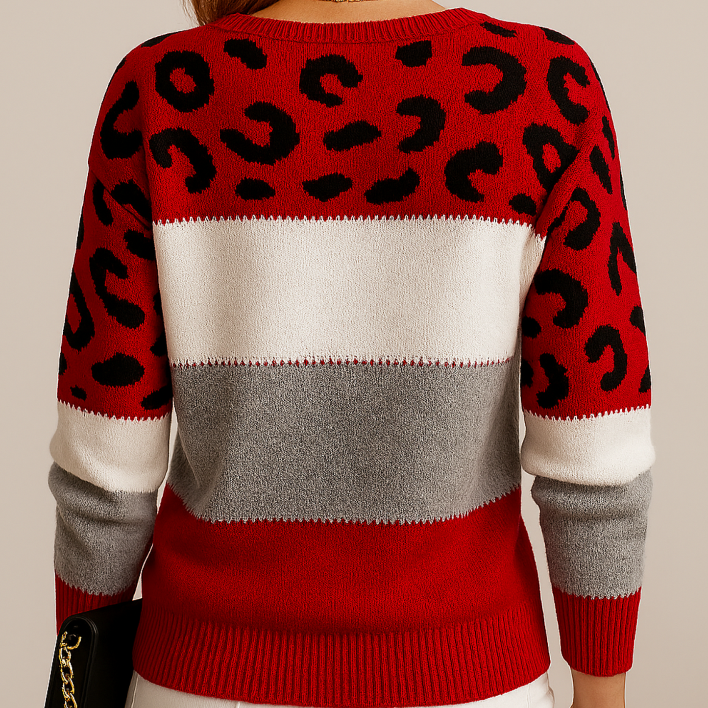🐆 Carmen | Jersey Léopard Élégance