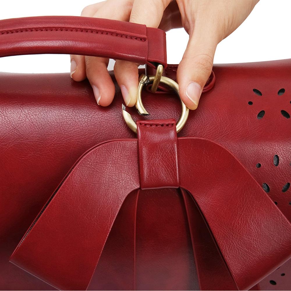 Bernadette – Mochila de hombro con detalle de lazo