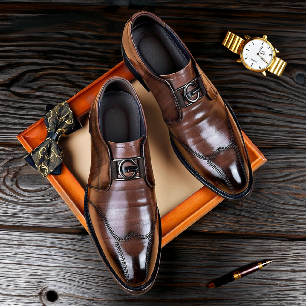 Lazare | Mocasines de lujo con un toque de elegancia arquitectónica