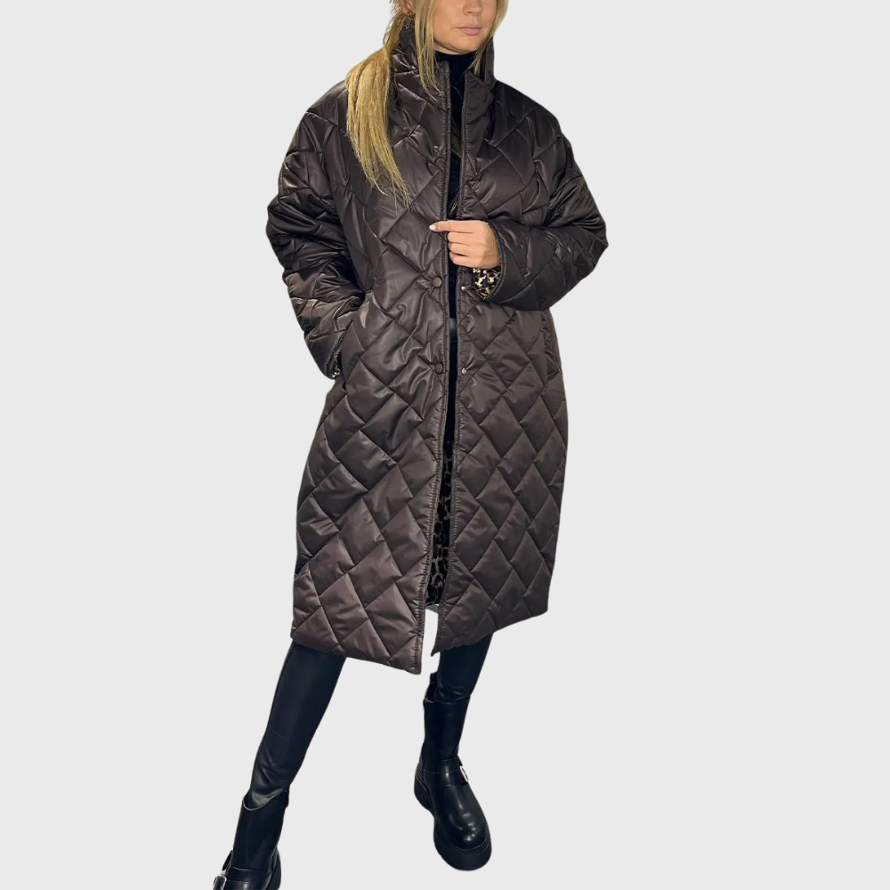 Valeria Madrid | Chaqueta reversible de pantera