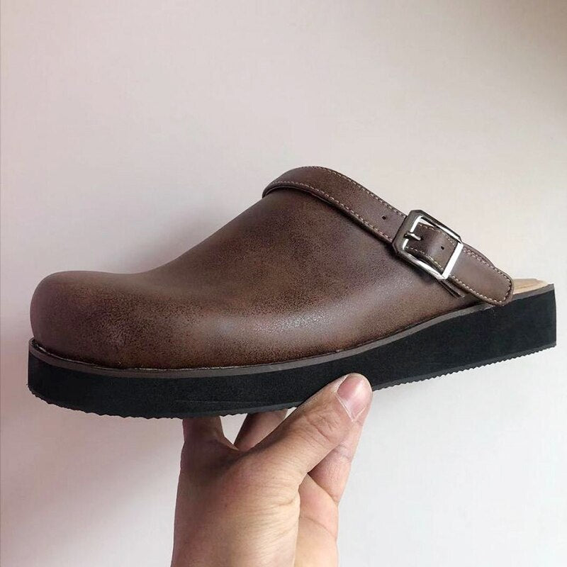 Guiseppe | Zuecos Casual con Toque Artesanal