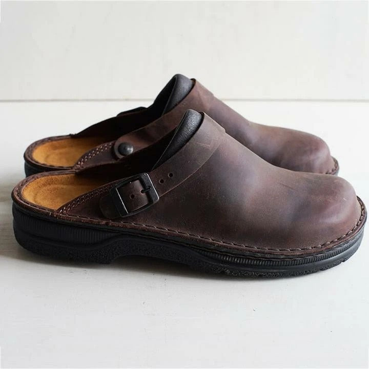Guiseppe | Zuecos Casual con Toque Artesanal
