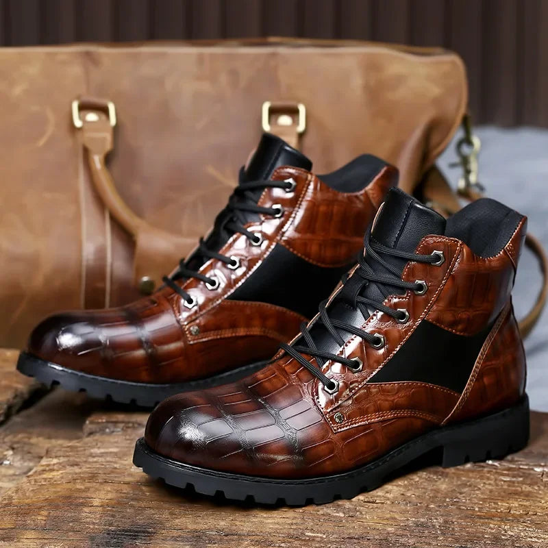 Marceau | Botines de lujo con diseño texturizado