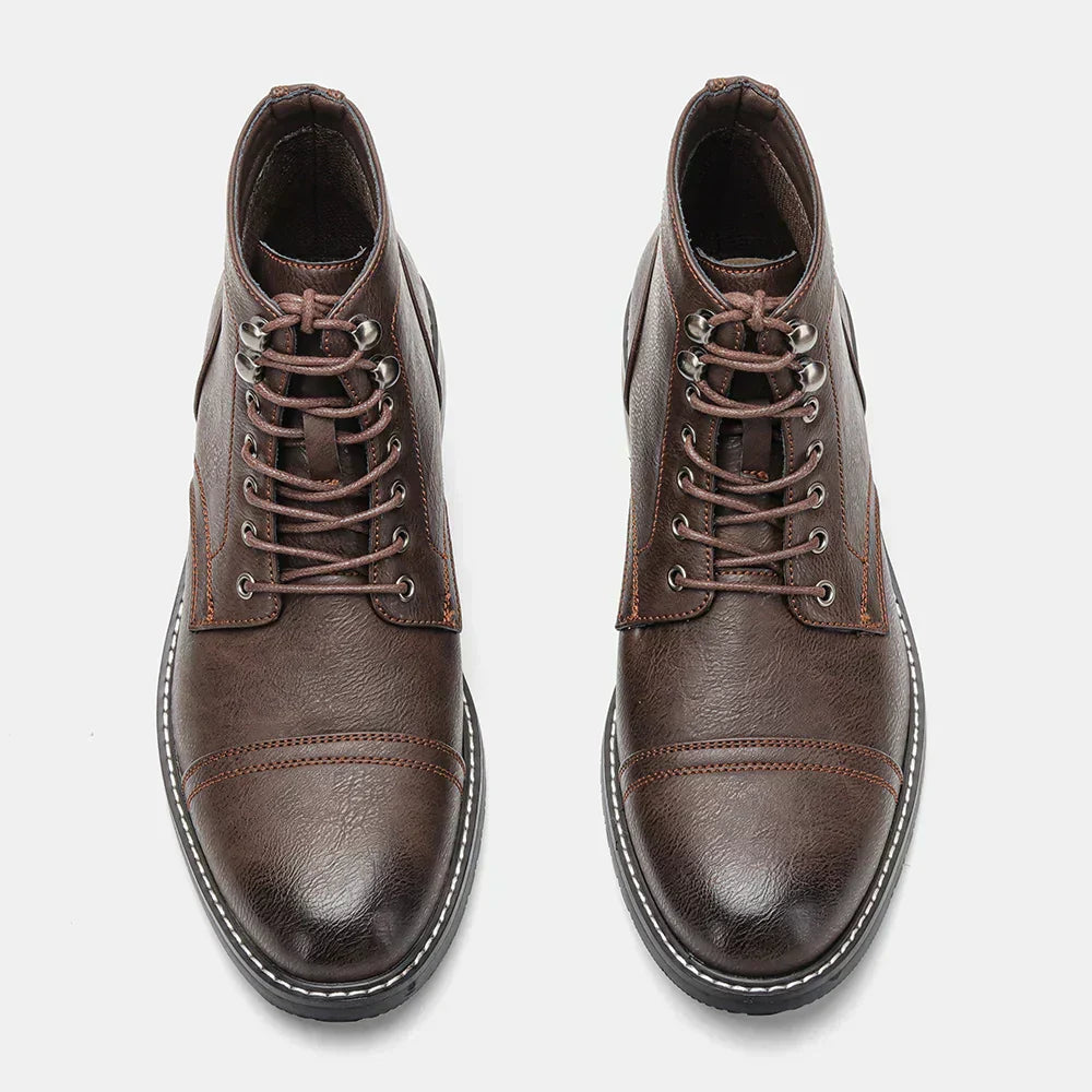 Alessio | Clásicos Botines de Hombre con Cordones