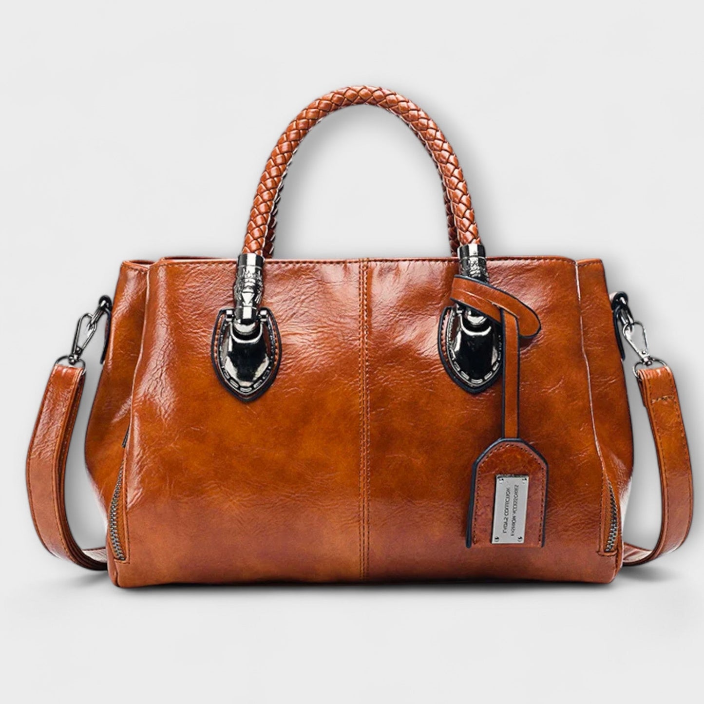 Lyrielle - Sofisticada Mochila de Yoga de Cuero