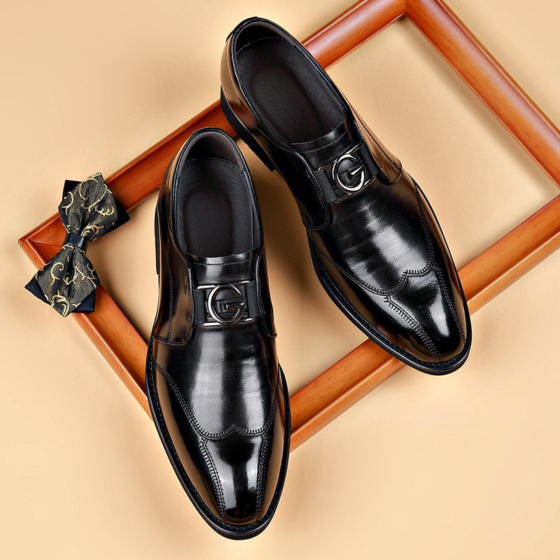 Lazare | Mocasines de lujo con un toque de elegancia arquitectónica