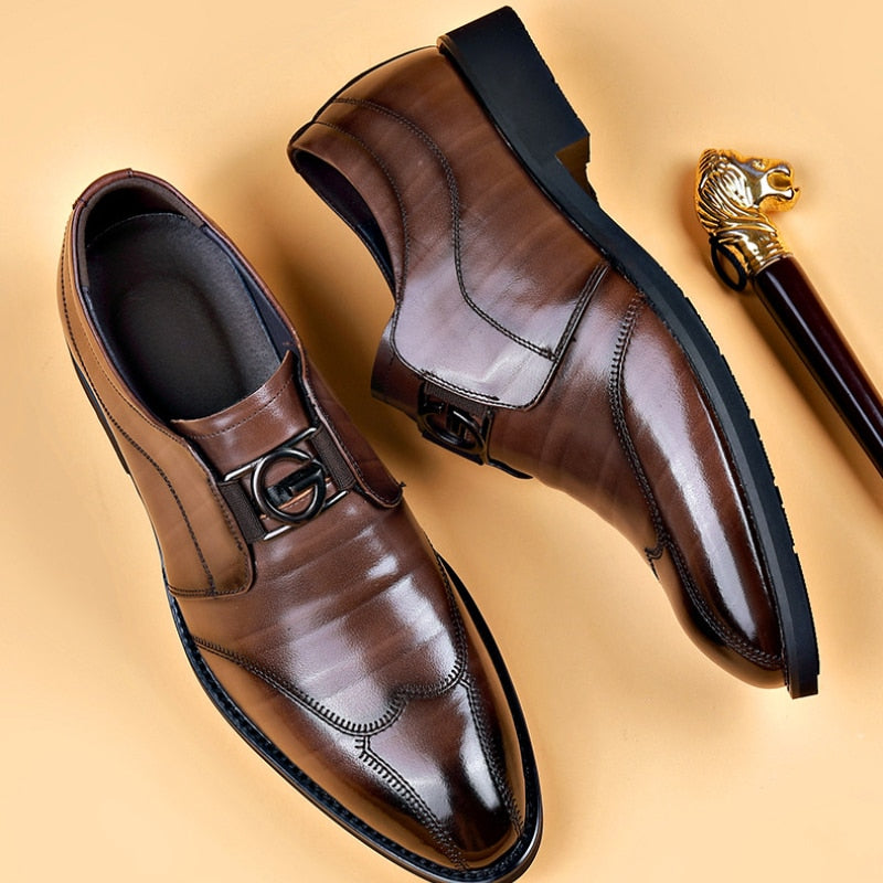 Lazare | Mocasines de lujo con un toque de elegancia arquitectónica