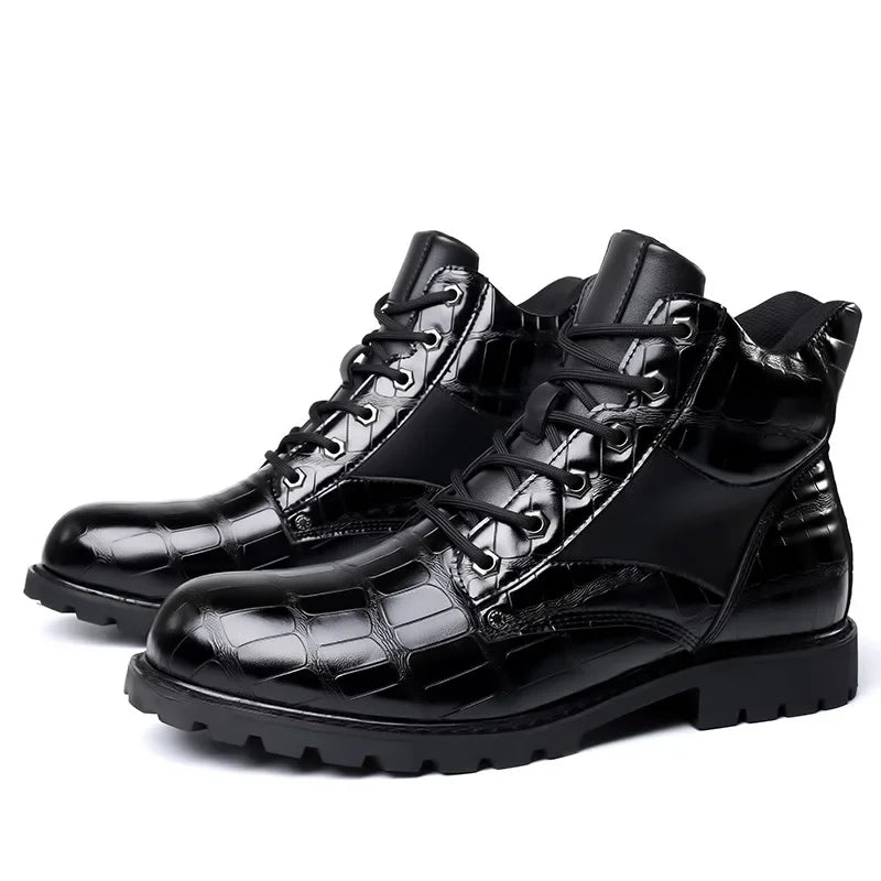 Marceau | Botines de lujo con diseño texturizado