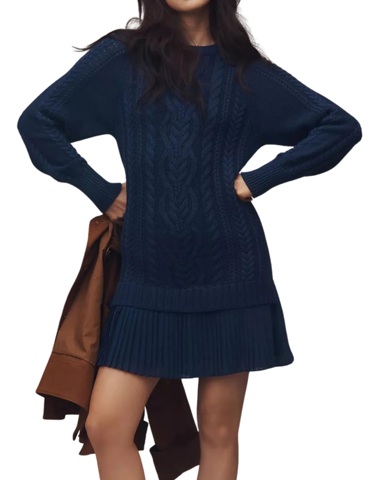 Vestido de Punto 2 en 1 Gaëlle | El Look Preppy Perfecto para el Otoño