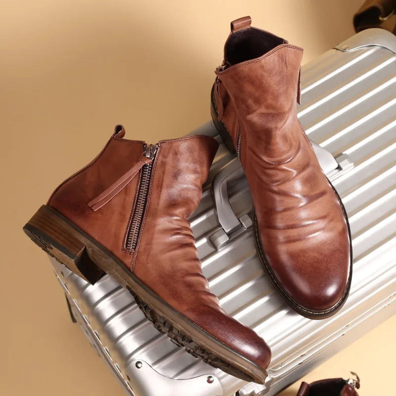 Matteo | Botines elegantes con cierre lateral