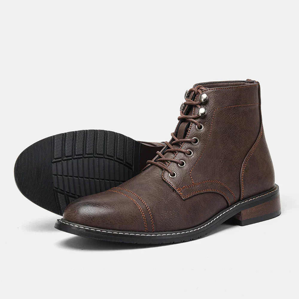 Alessio | Clásicos Botines de Hombre con Cordones