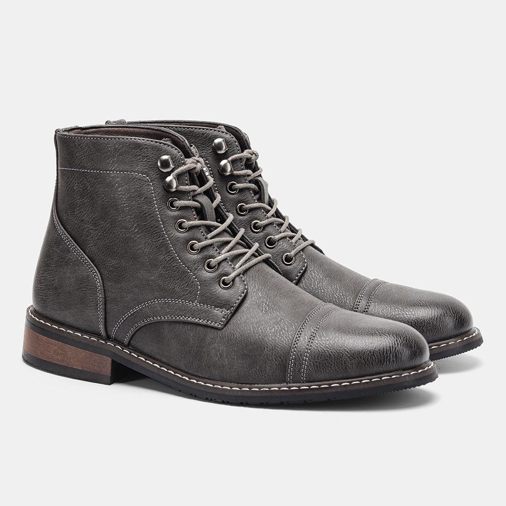 Théodore | Botines con cordones de estilo eterno
