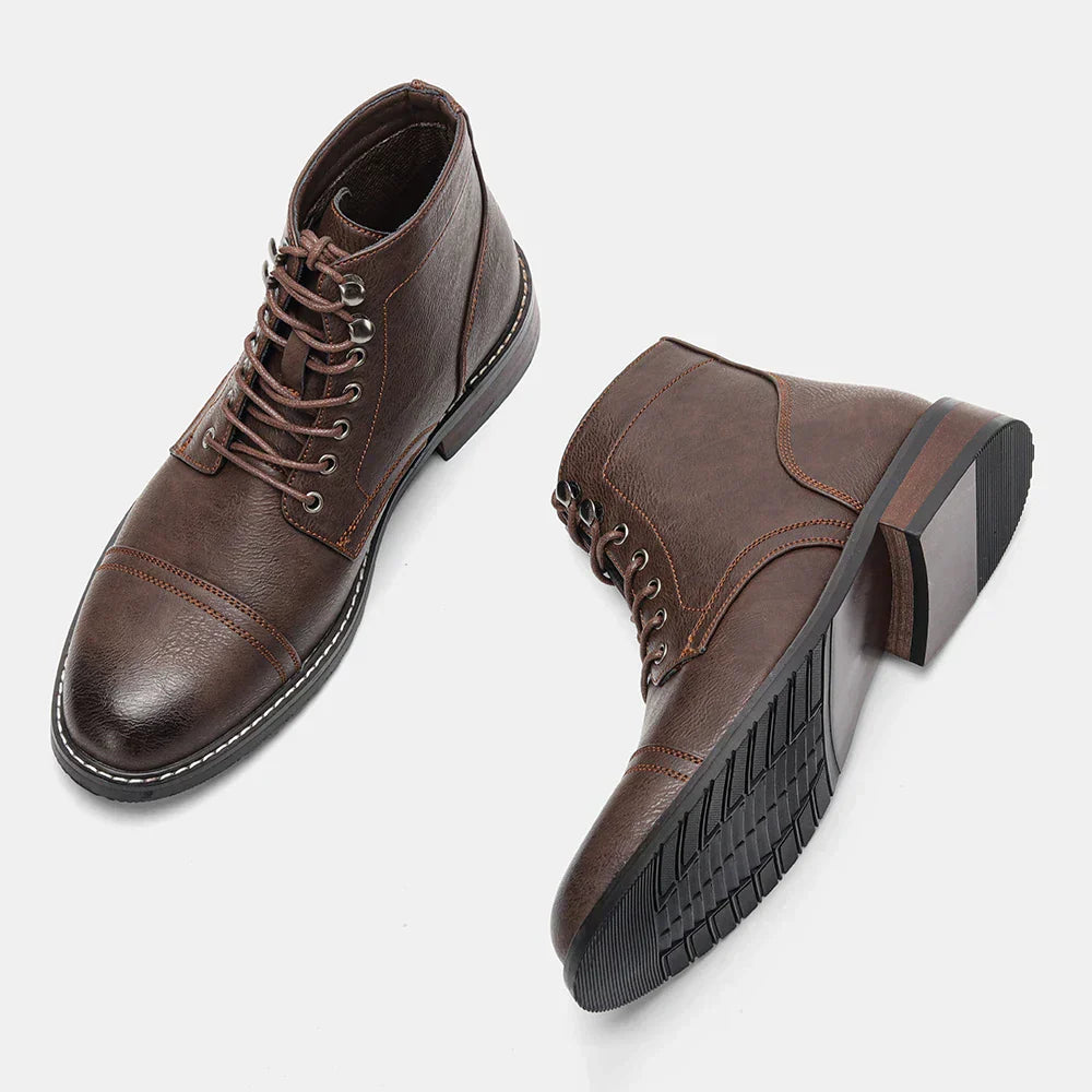 Alessio | Clásicos Botines de Hombre con Cordones