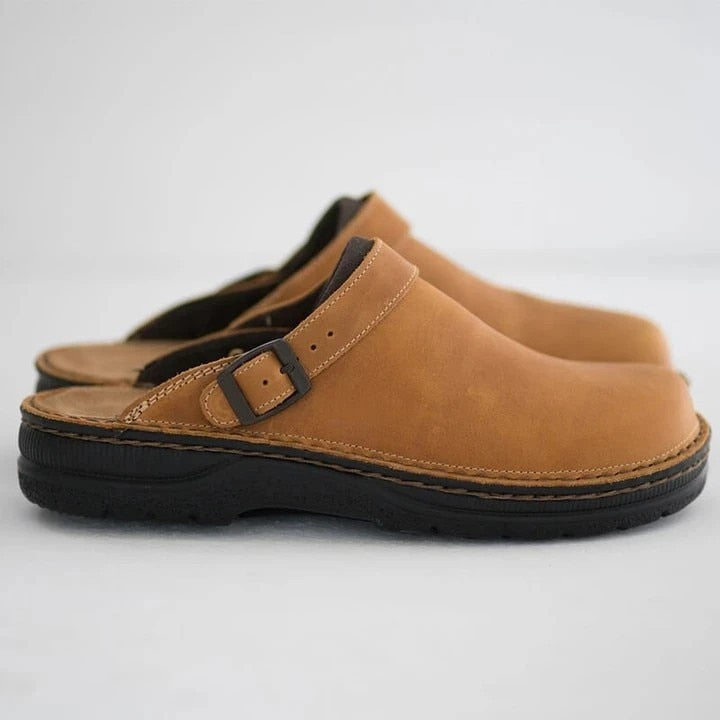 Guiseppe | Zuecos Casual con Toque Artesanal