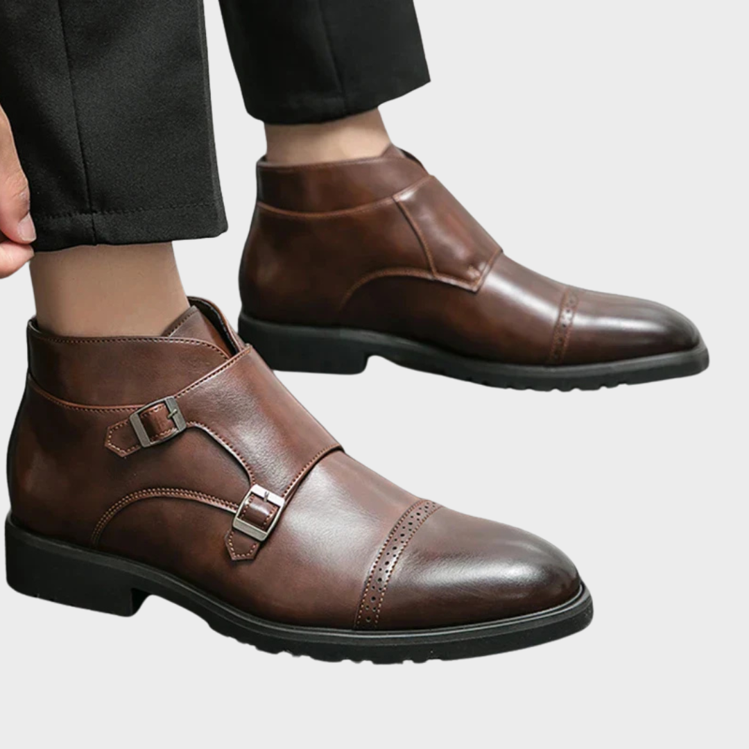 Émile | Botines sofisticados con doble hebilla