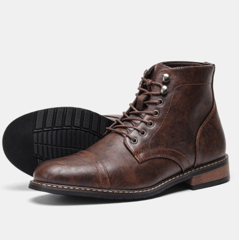 Théodore | Botines con cordones de estilo eterno