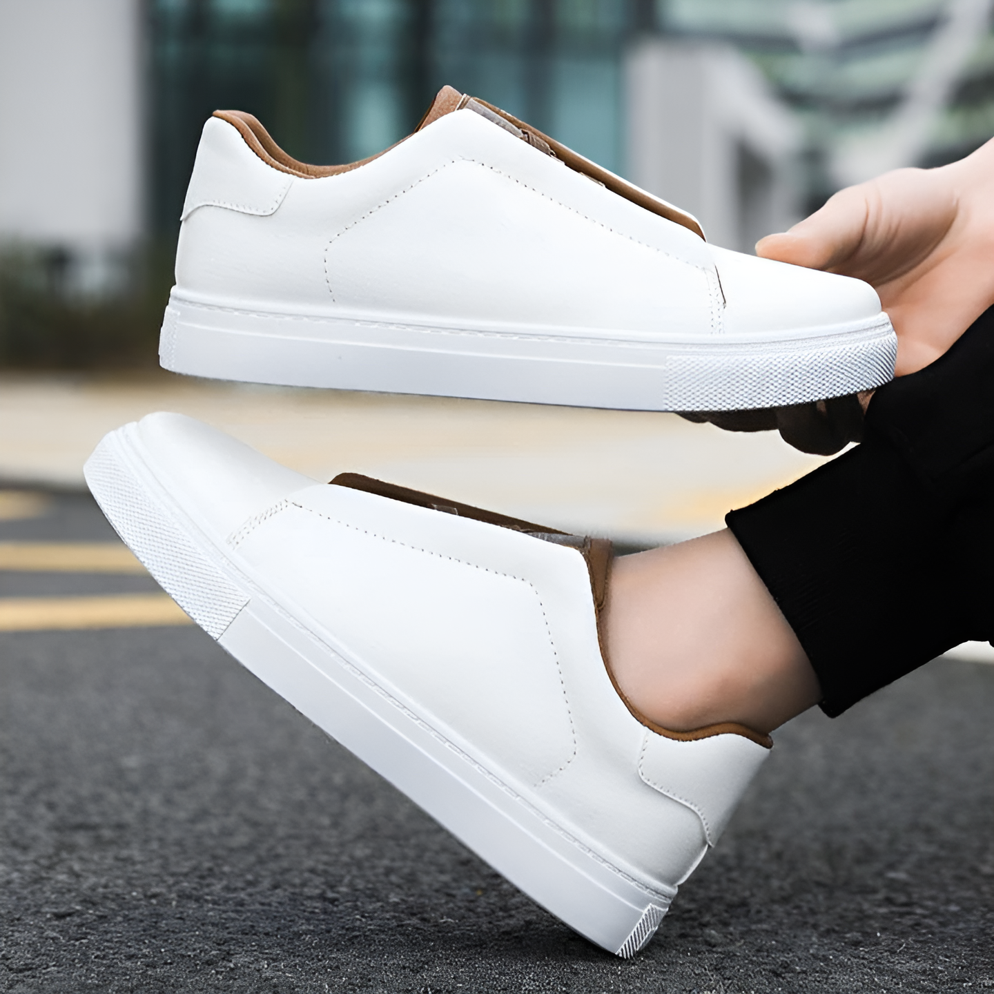 Bernardo | Zapatillas Chic de Estilo Minimalista