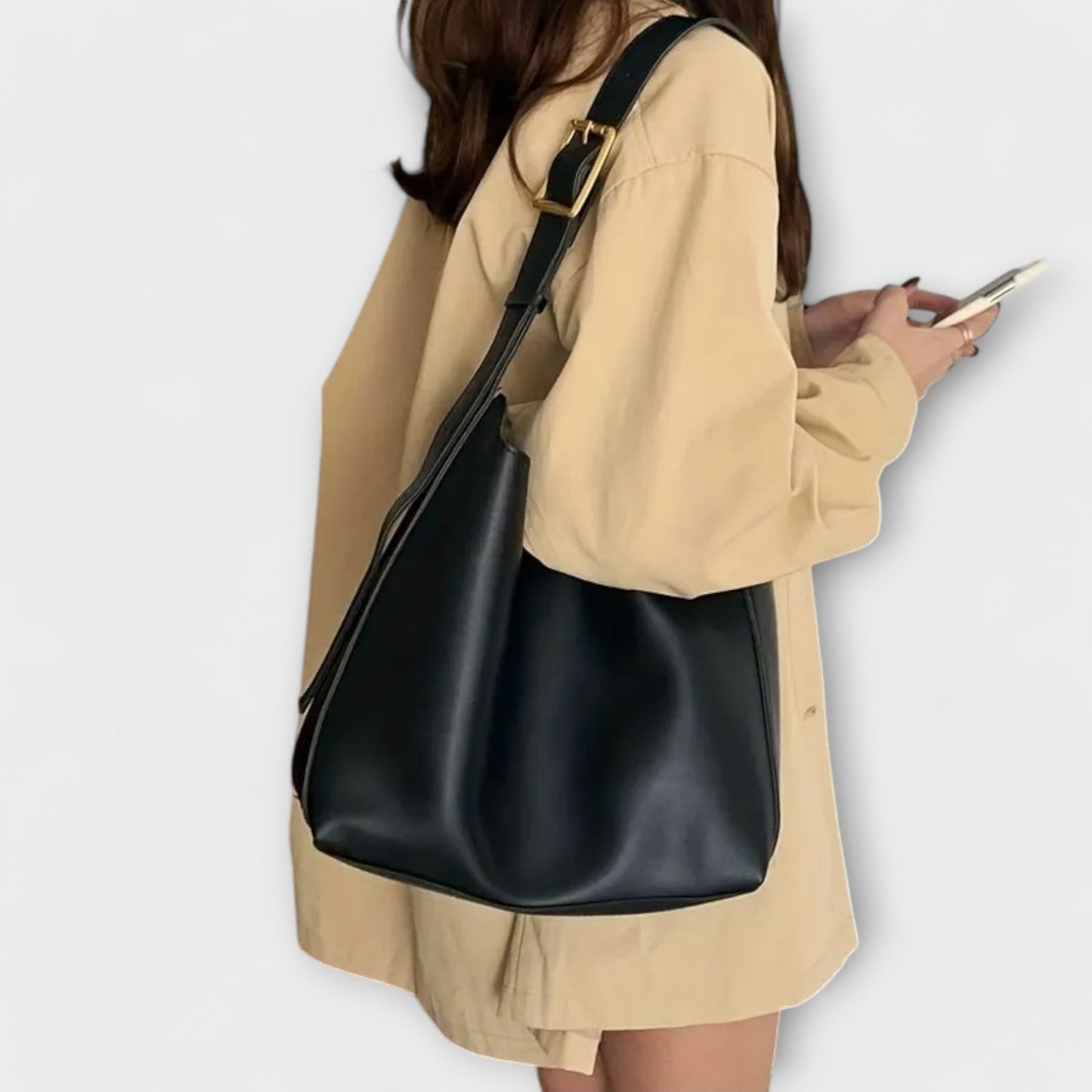 Isidore – Elegante Bolso de Hombro de Cuero