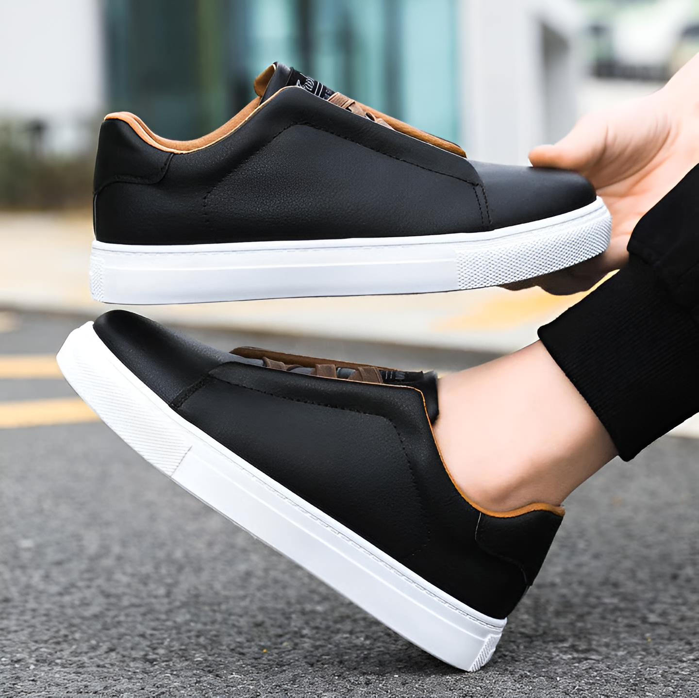 Bernardo | Zapatillas Chic de Estilo Minimalista