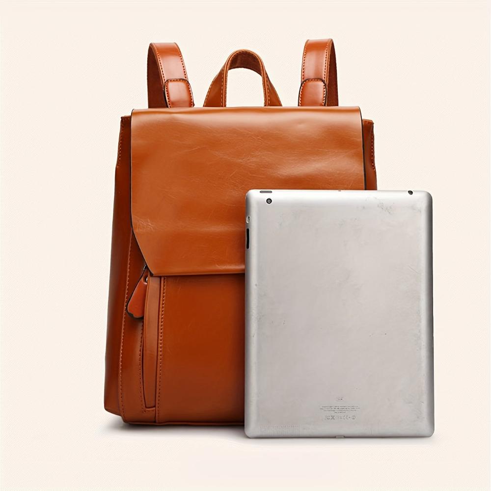 Hannelore – Mochila Vintage con Diseño Acolchado y Asa de Mano