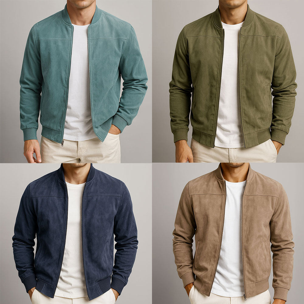 ALEJANDRO | Chaqueta de ante auténtico — Elegancia que perdura