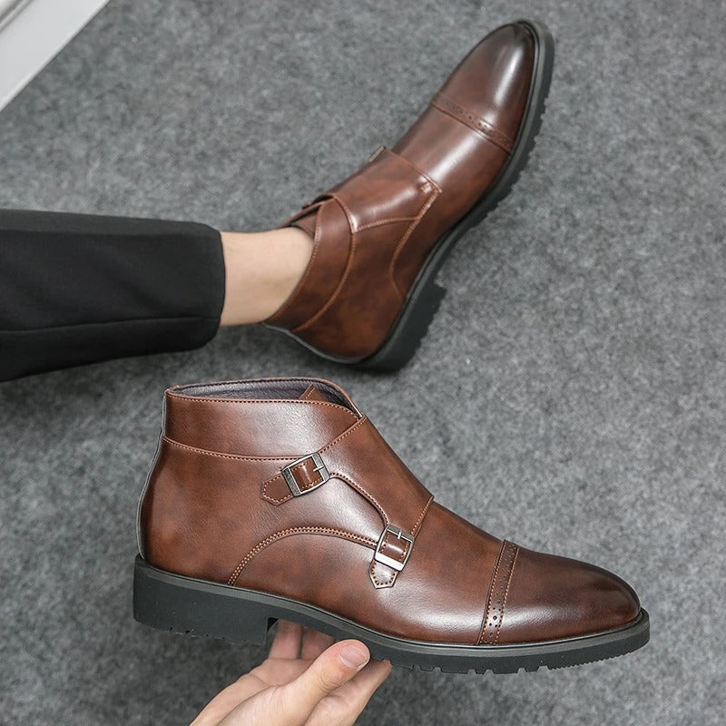 Émile | Botines sofisticados con doble hebilla