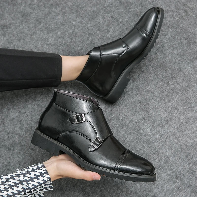 Émile | Botines sofisticados con doble hebilla