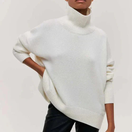 Cema – Jersey oversize con cuello alto