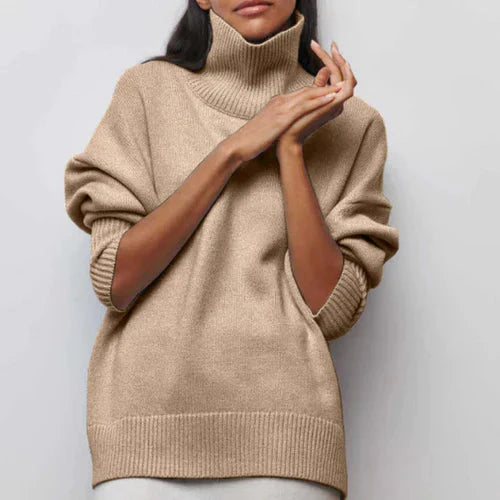 Cema – Jersey oversize con cuello alto
