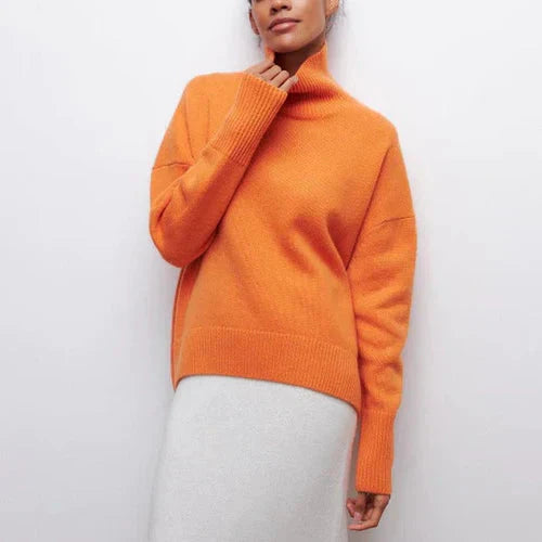 Cema – Jersey oversize con cuello alto