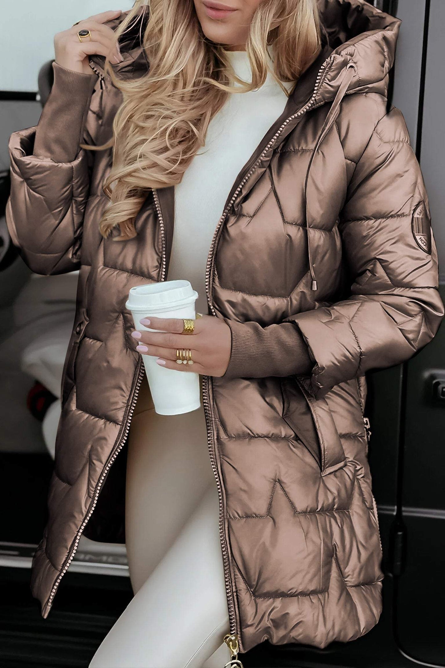Natalia - Chaqueta Acolchada Elegante - El Otoño