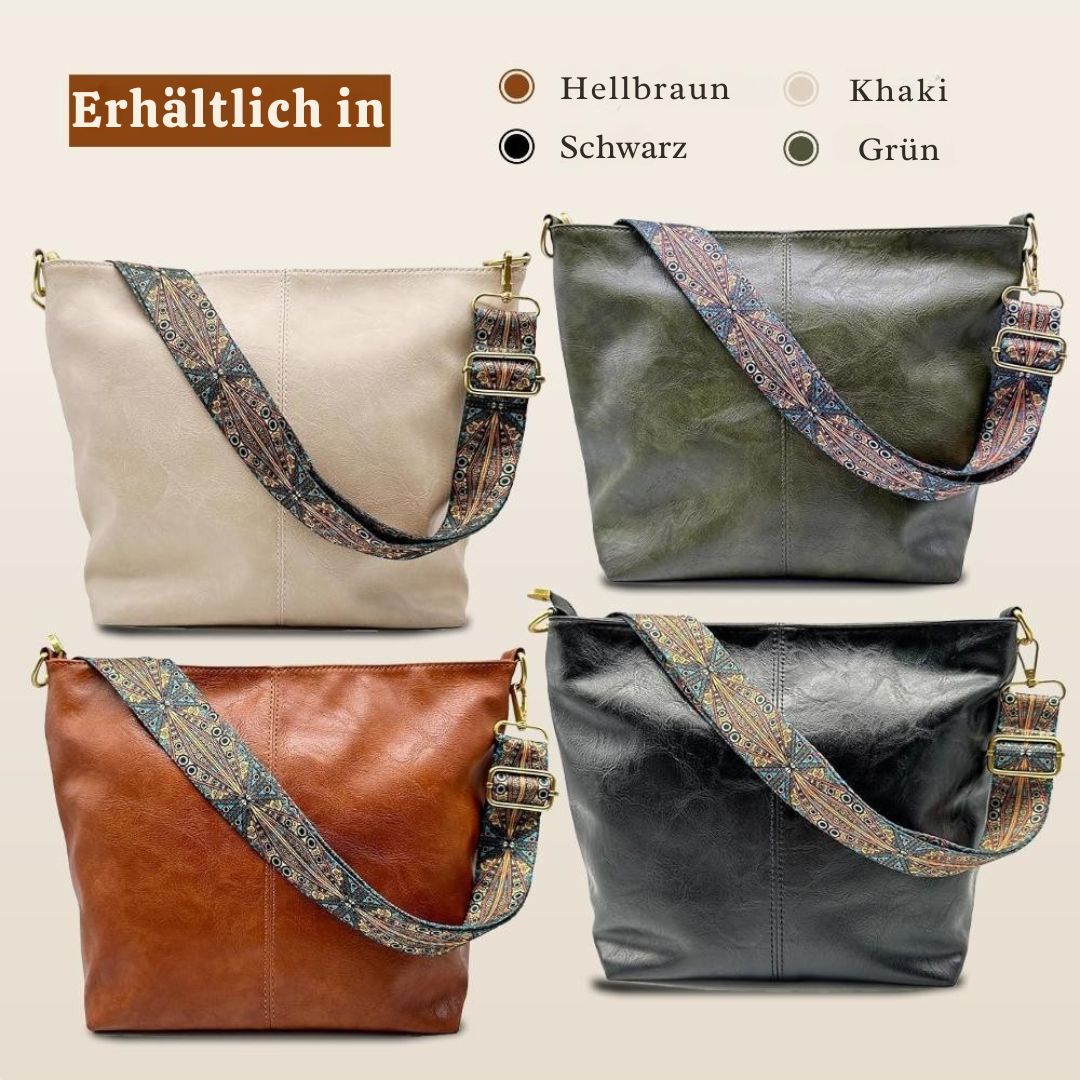 Greta - Vintage Leather Shoulder Bag