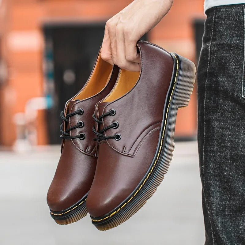Rinaldo | Zapatos Derby Masculinos con Suela Gruesa