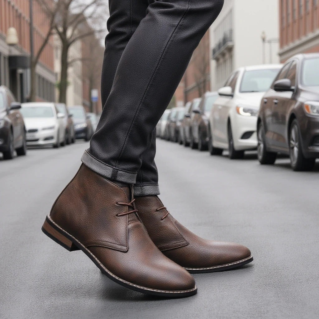 Aurian | Elegantes Botines Chukka para Hombre