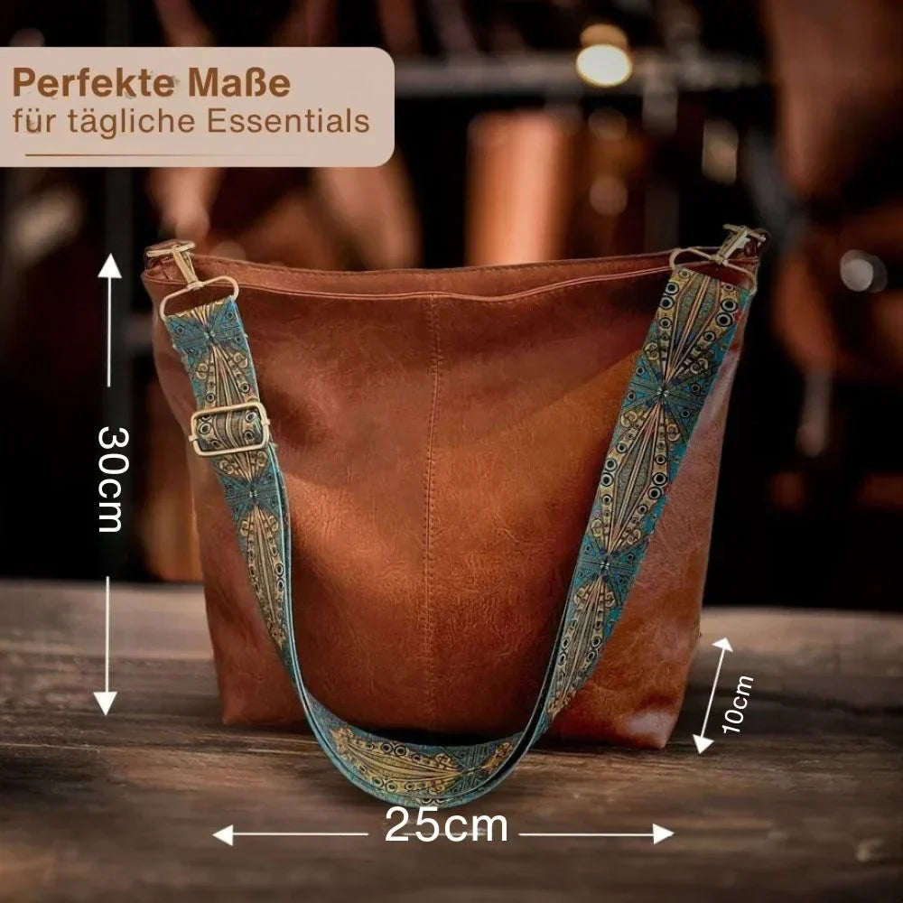 Greta - Vintage Leather Shoulder Bag