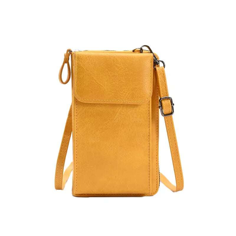 Clara - Elegante Bolso de Mano de Cuero