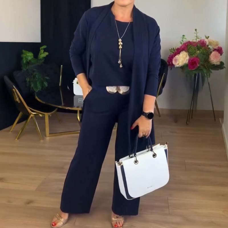 Lucía – Conjunto elegante de 3 piezas para un look moderno y refinado